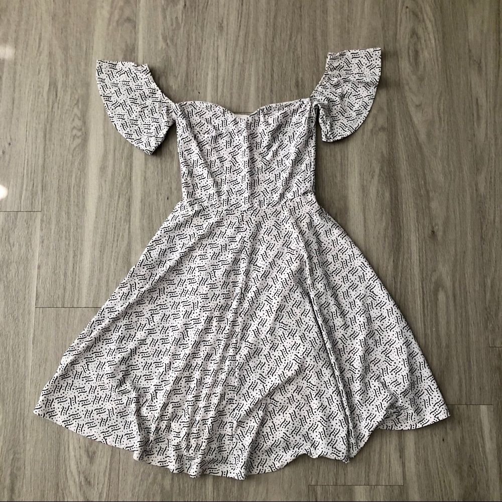 Leith off shoulder dress